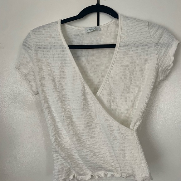Juniper Blu textured white top brand new - Picture 1 of 2